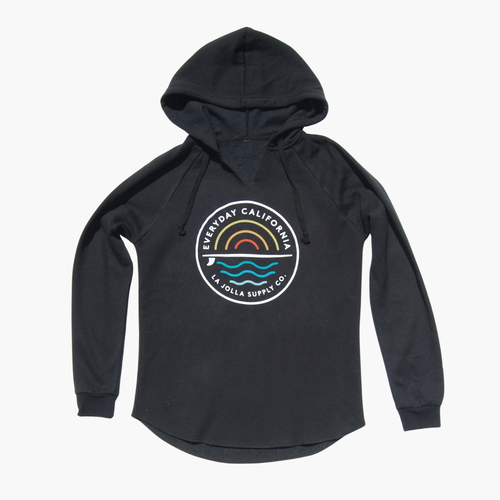 Everyday California Cabrillo Hoodie In Black
