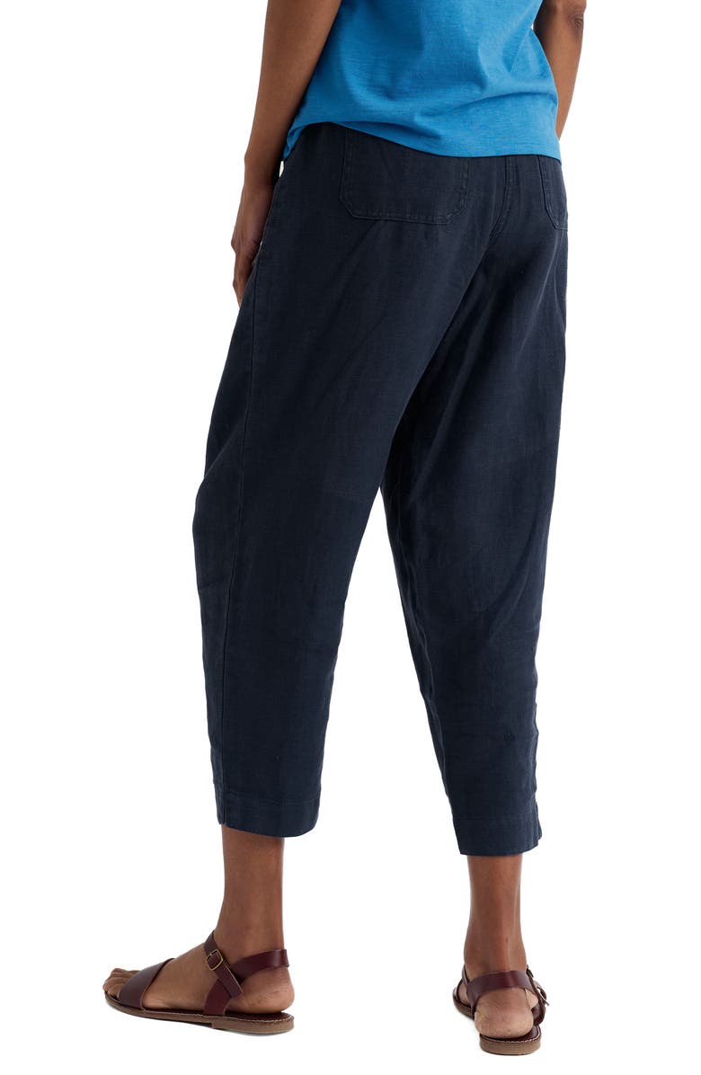 Seasalt Cornwall Saltings Cropped Linen Pants, Alternate, color,