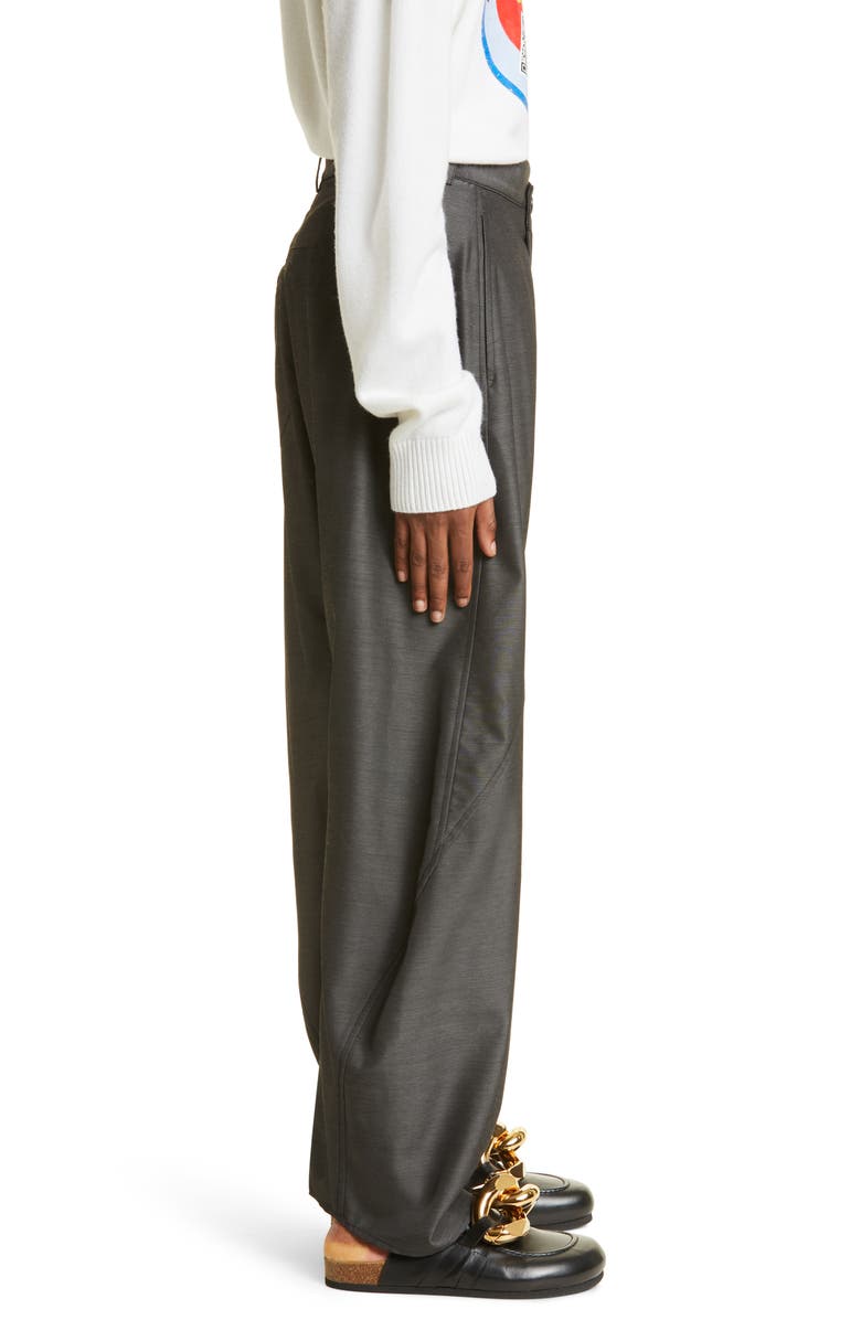 JW Anderson Twisted Workwear Trousers, Alternate, color, 