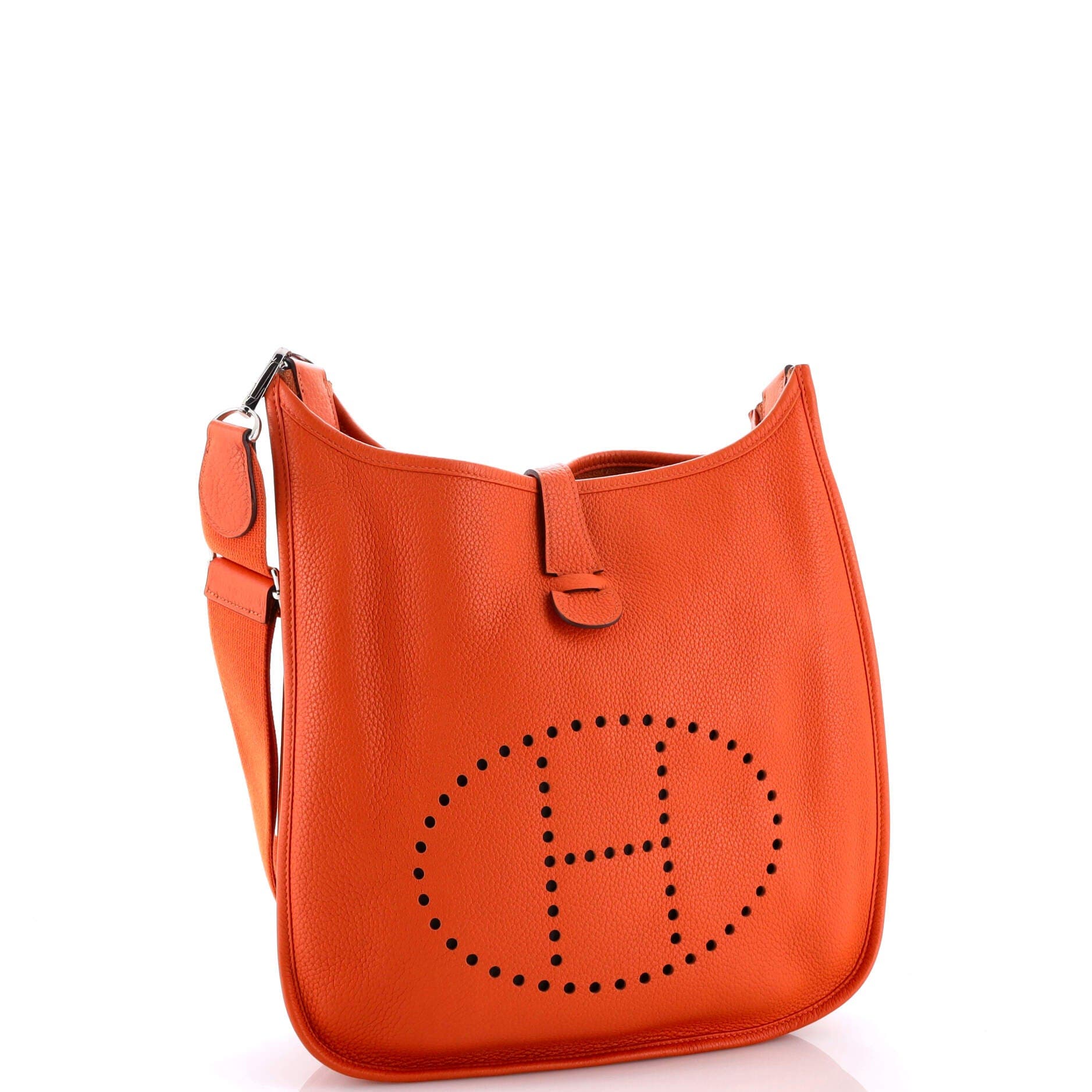 Pre-Owned Hermes Evelyne Bag Gen III Clemence GM, Alternate, color, 