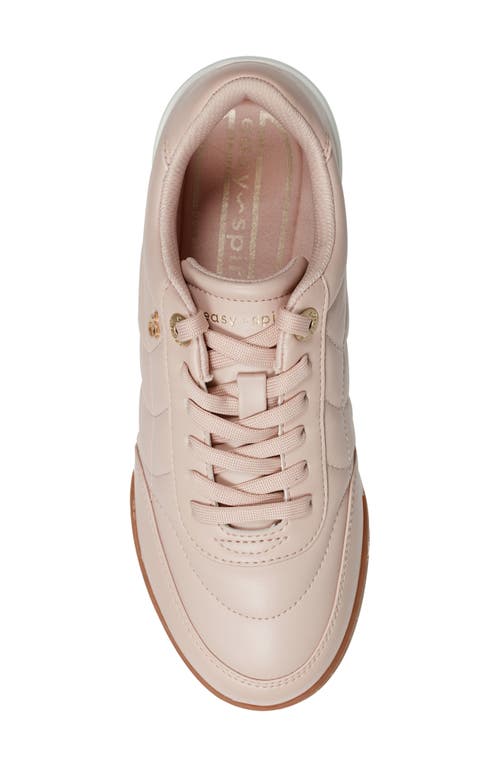Easy Spirit Haigan Quilted Sneaker In Blush