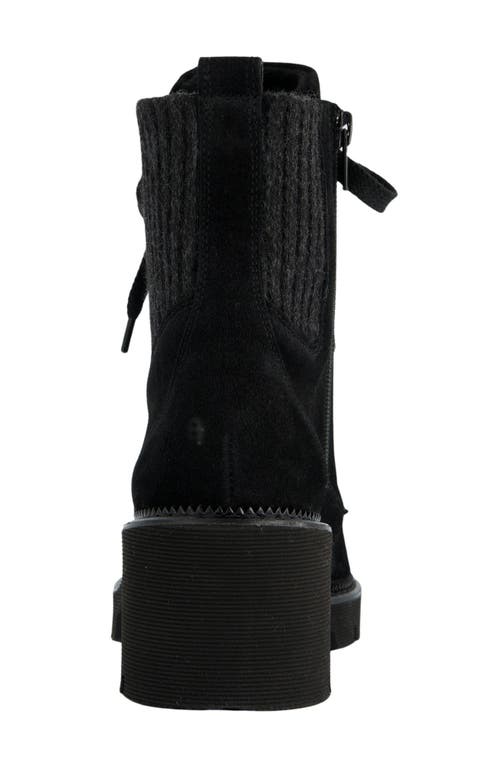 Paul Green Cassidy Hiker Boot In Black