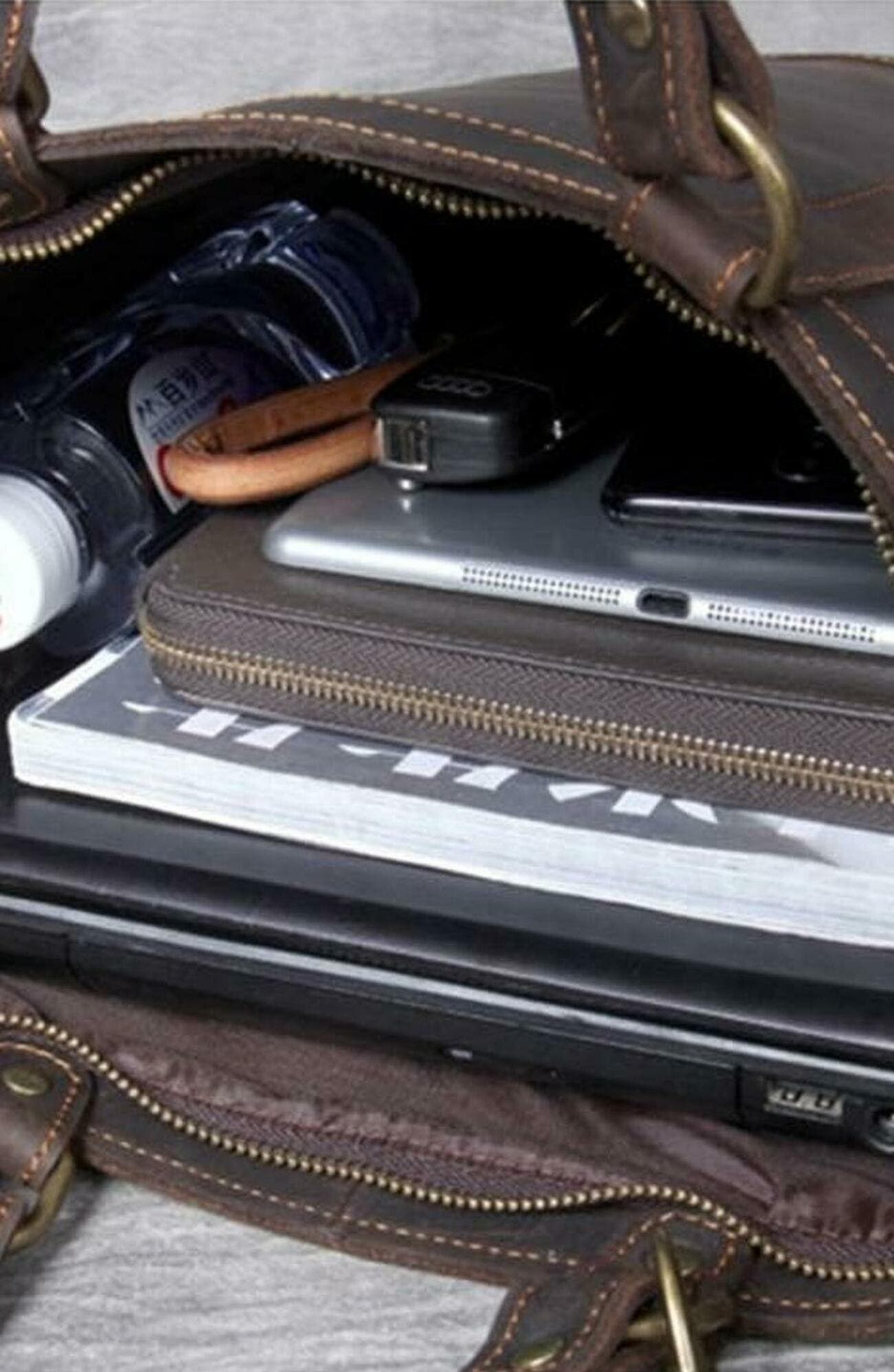 STEEL HORSE LEATHER The Icarus | Handmade Vintage Leather Backpack, Alternate, color, Brown