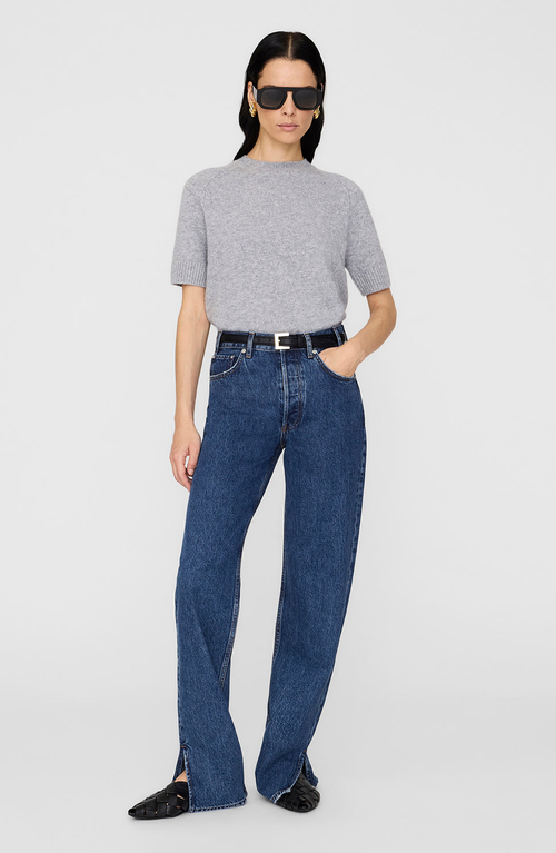 Anine Bing Jackson Sweater In Gray