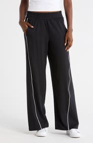 YOGALICIOUS Luxe Contrast Piping Wide Leg Pants