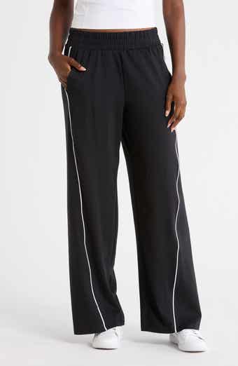 YOGALICIOUS Luxe Contrast Piping Wide Leg Pants