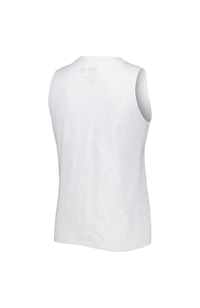 CONCEPTS SPORT Women's Concepts Sport White San Francisco Giants Reel Pinstripe Tank Top & Shorts Sleep Set, Alternate, color, White