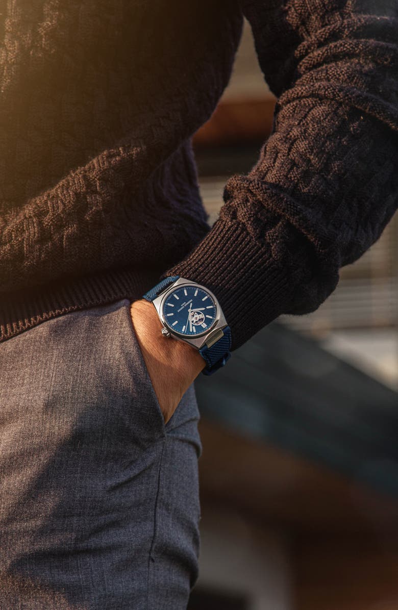 FREDERIQUE CONSTANT Highlife Heartbeat Automatic Interchangeable Strap Watch, 41mm, Alternate, color,