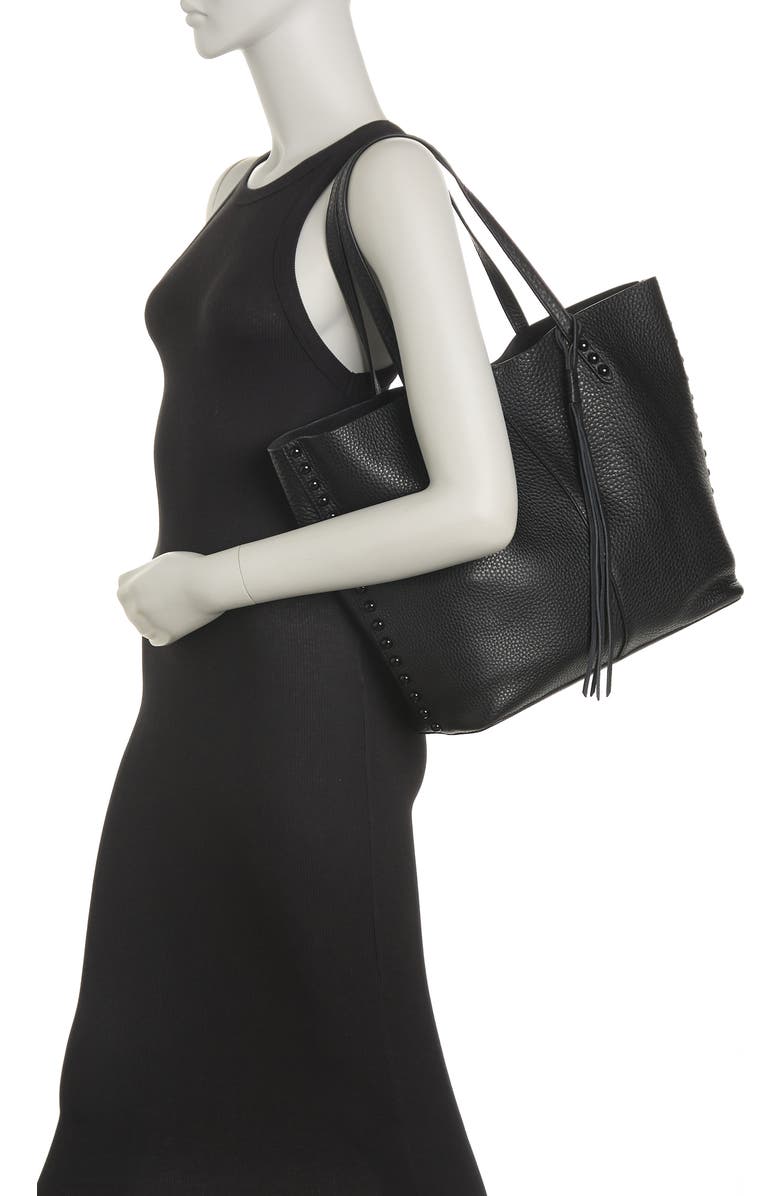 Rebecca Minkoff Medium Unlined Leather Tote, Alternate, color,