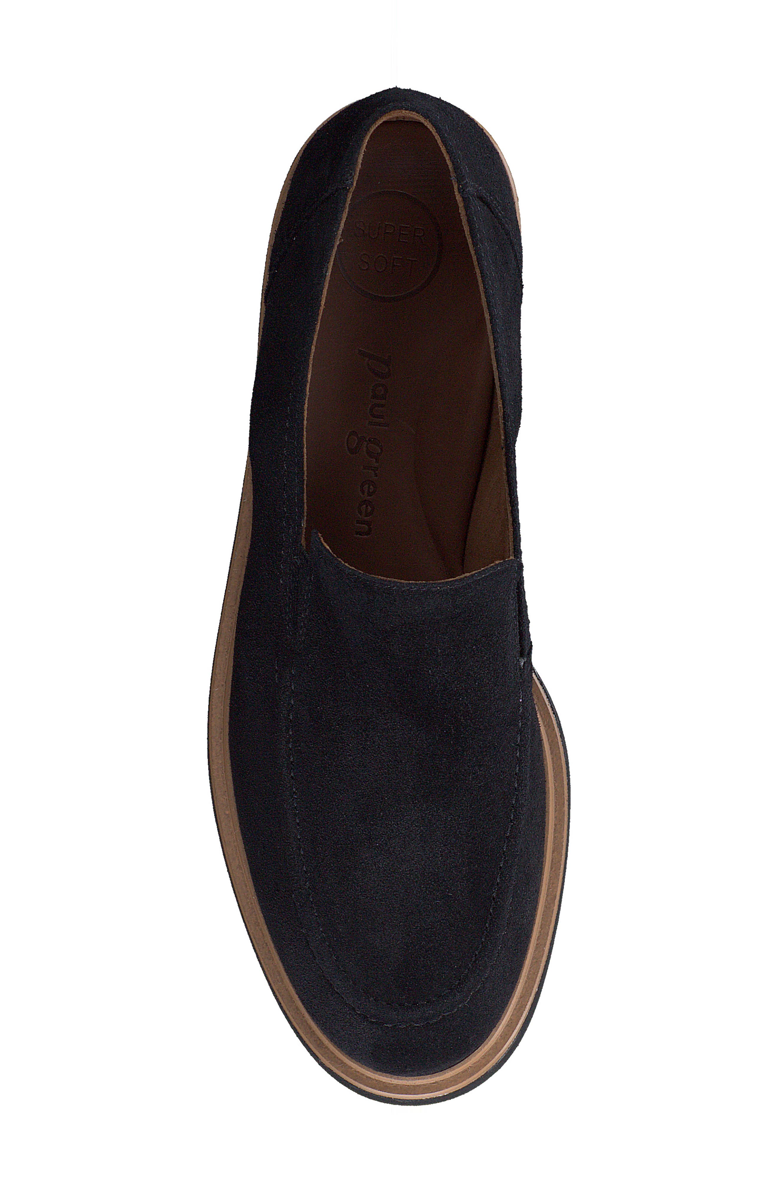 Paul Green Shelby Moc Toe Slip-On Flat, Alternate, color, 