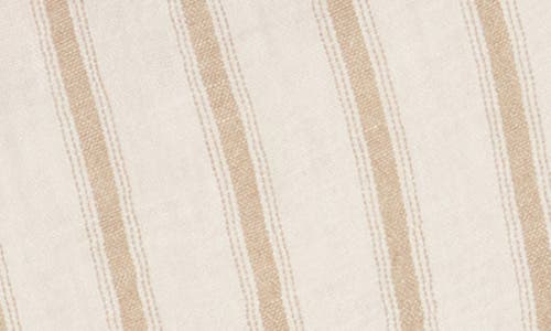 Blu Pepper Stripe Button-up Shirt In Light Khaki