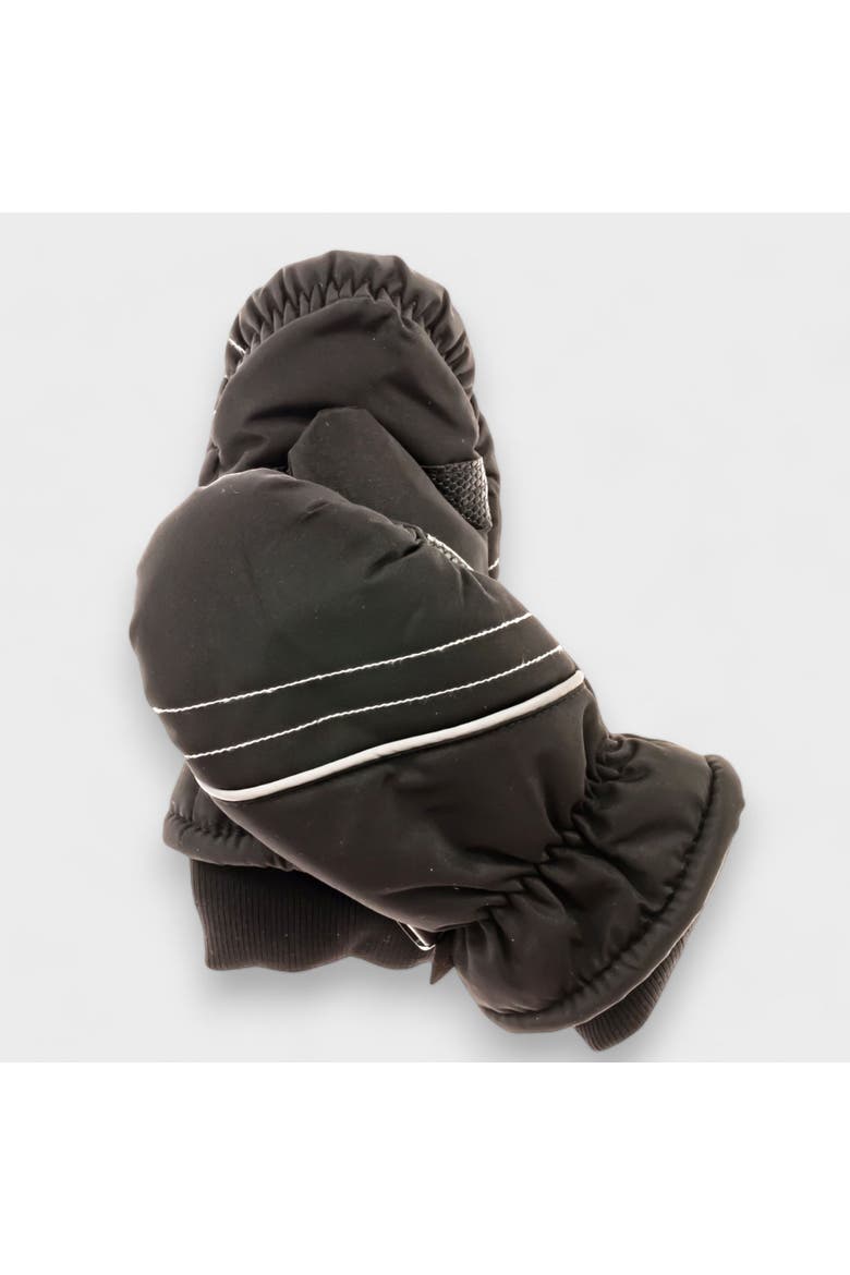 Kid's Ski Mittens, Alternate, color, Black