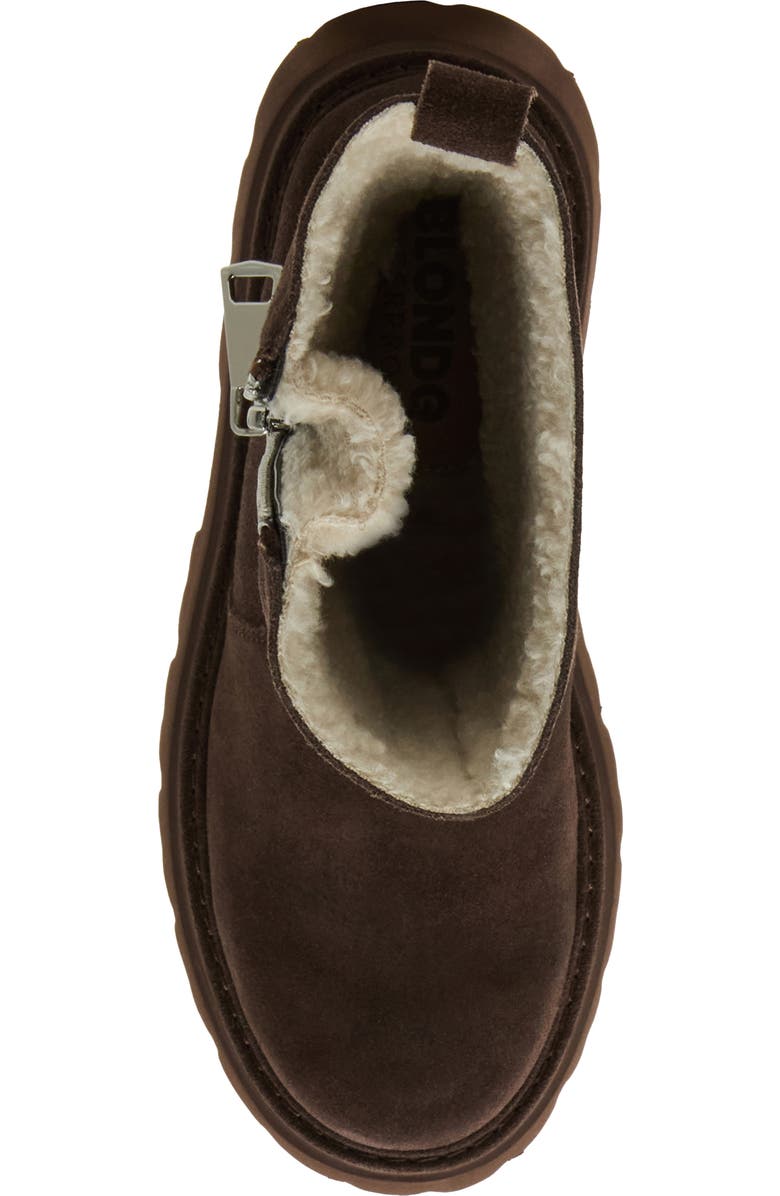 Blondo Burnout Waterproof Boot, Alternate, color, Java Suede