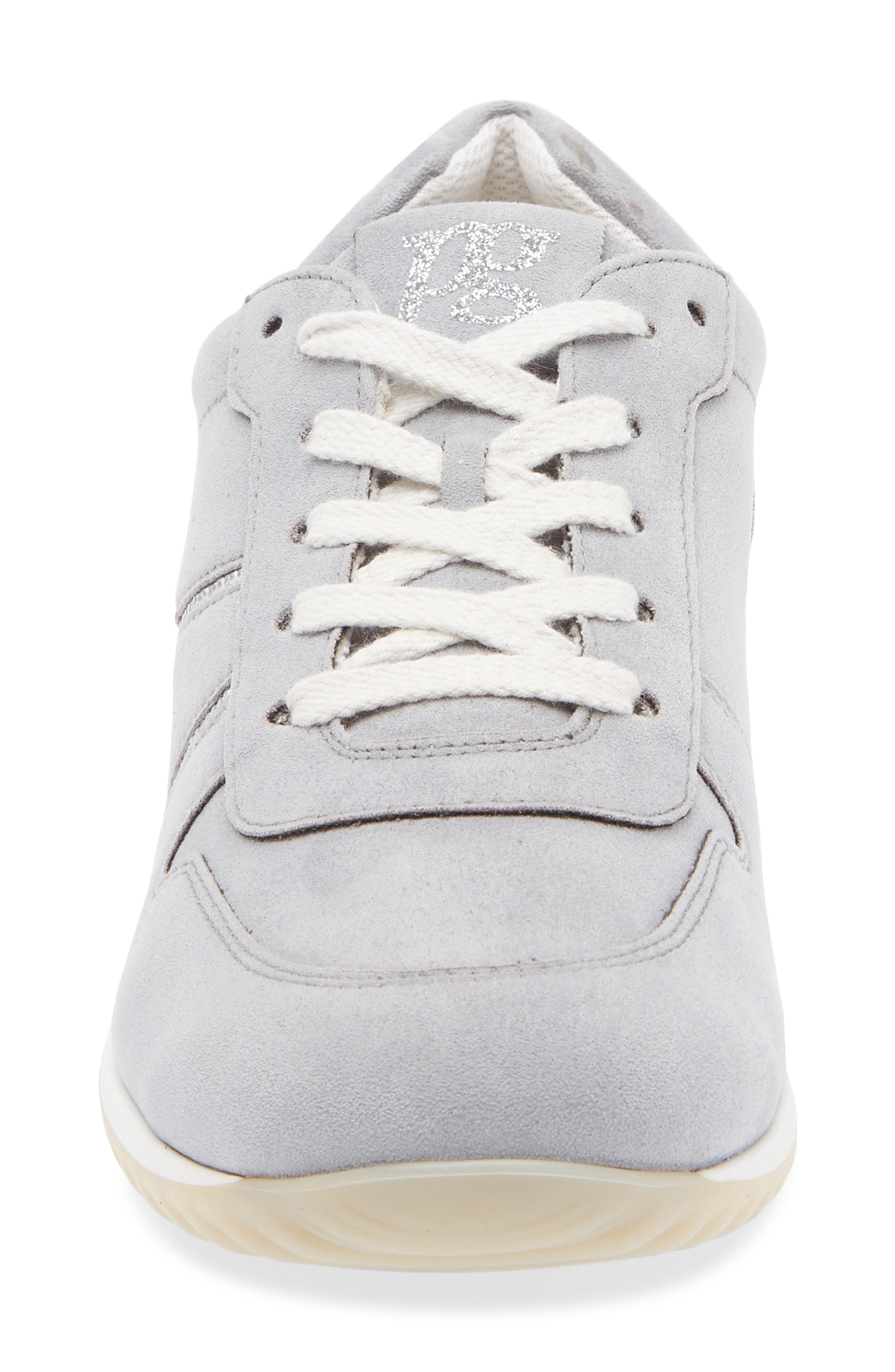 Paul Green Bella Sneaker, Alternate, color, Grey Suede