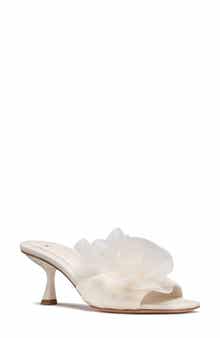 flourish flower accent sandal