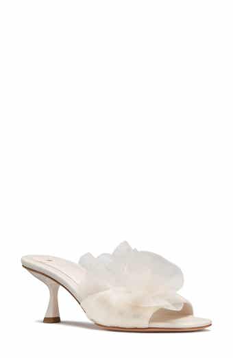 flourish flower accent sandal