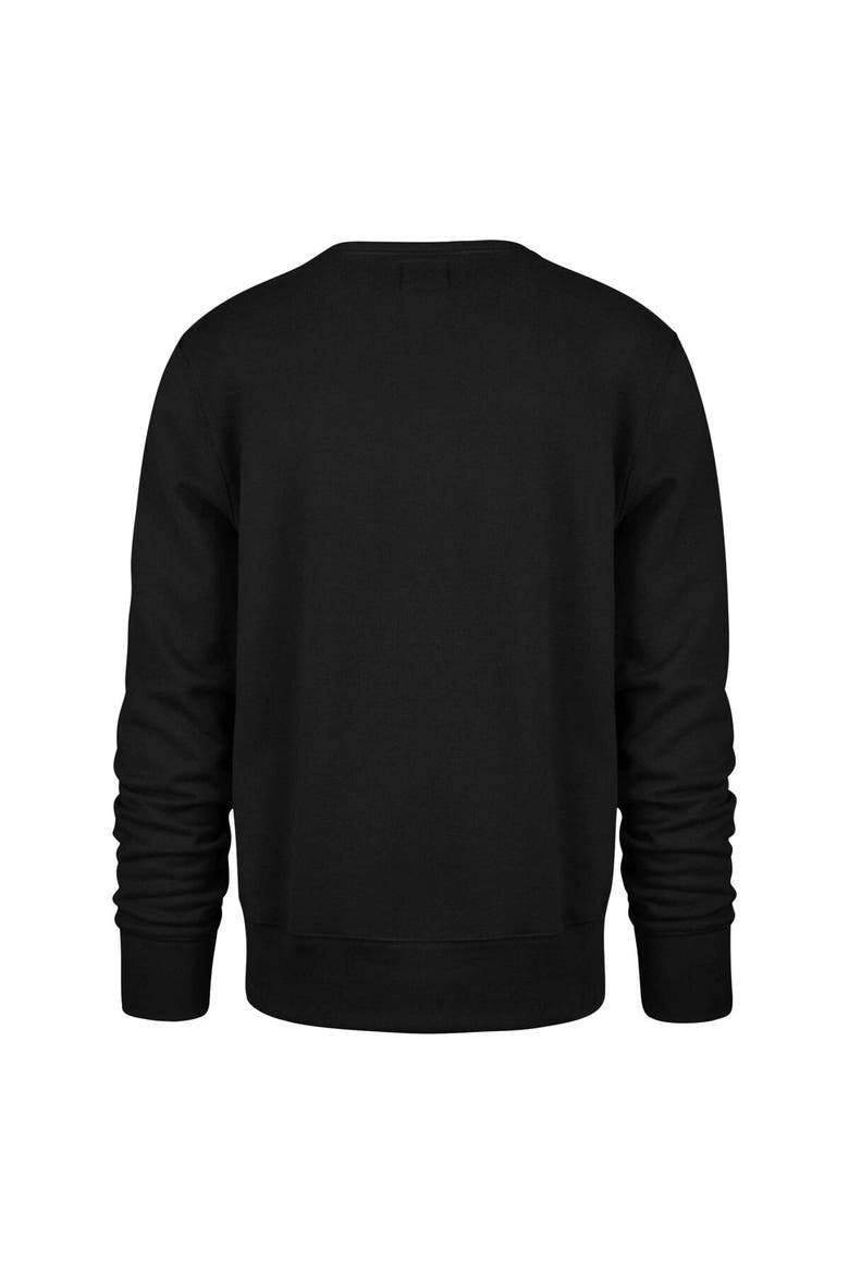 Men's '47 Black Miami Dolphins Imprint Headline Pullover Sweatshirt, Alternate, color, Black
