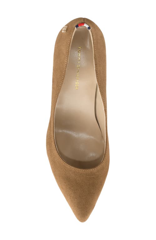 Tommy Hilfiger Abilene Pump In Dark Natural