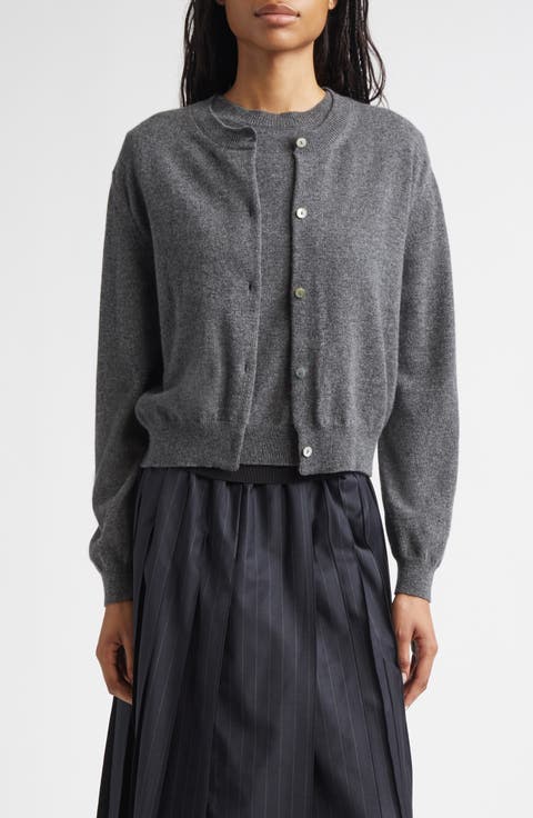 Seashell Cashmere Cardigan