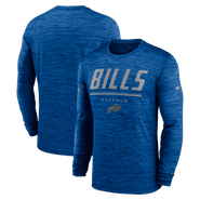 Nike Men's Nike Royal Buffalo Bills Sideline Offensive Transition Velocity Dri-FIT Long Sleeve T-Shirt
