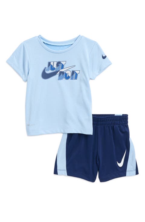 Kids' Dropset Graphic Tee & Shorts Set (Baby)
