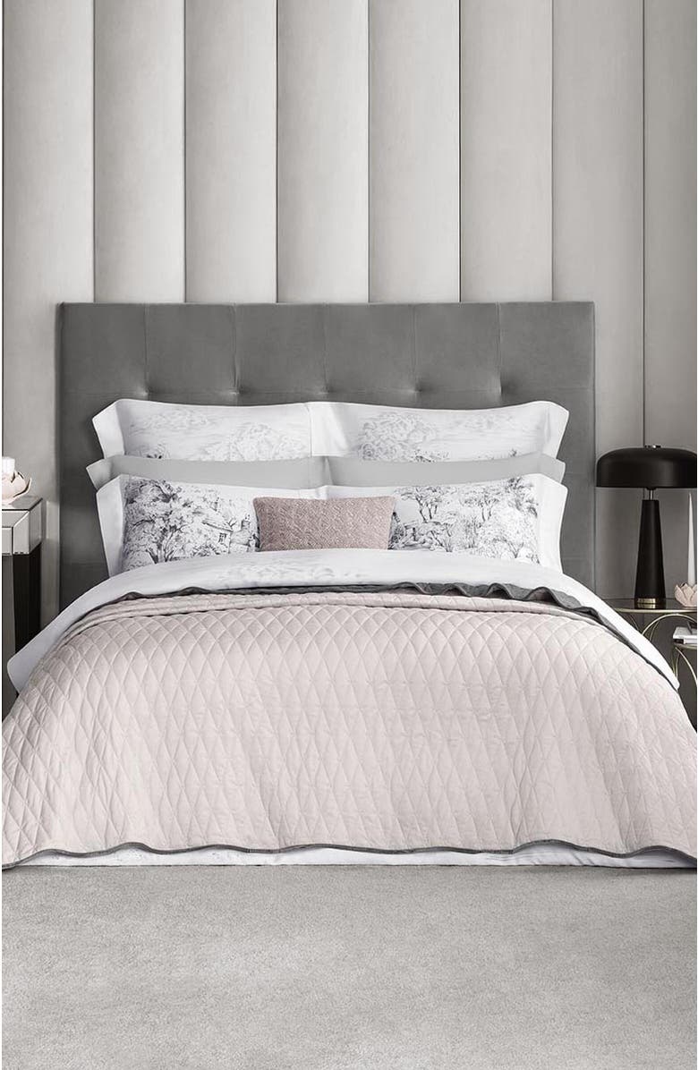 Togas Moretto Bedcover, Alternate, color, Grey