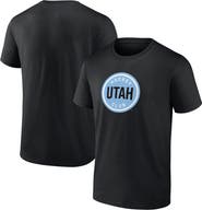 FANATICS Men's Fanatics Black Utah Hockey Club Draft Logo T-Shirt