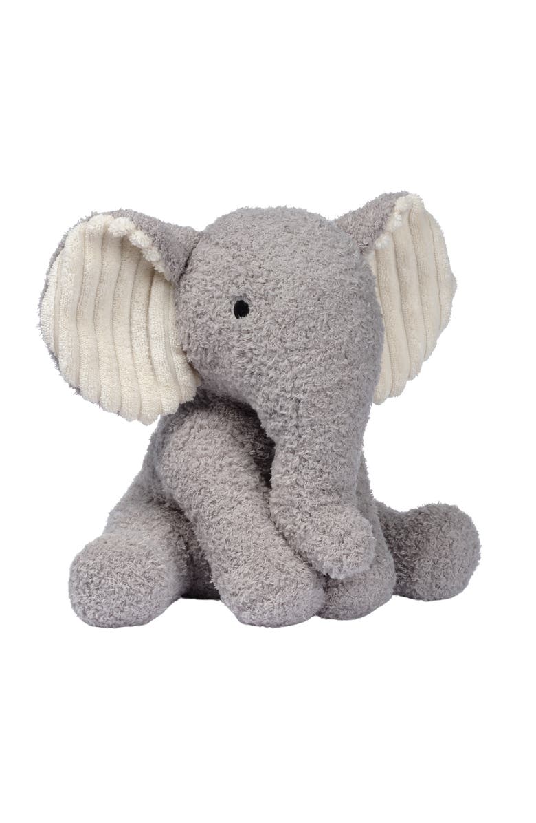 Lambs & Ivy Jungle Adventure Plush Elephant Stuffed Animal Toy - Little Peanut, Alternate, color, Gray