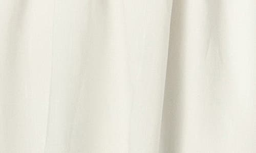 ENGLISH FACTORY ENGLISH FACTORY MIXED MEDIA MIDI DRESS 
