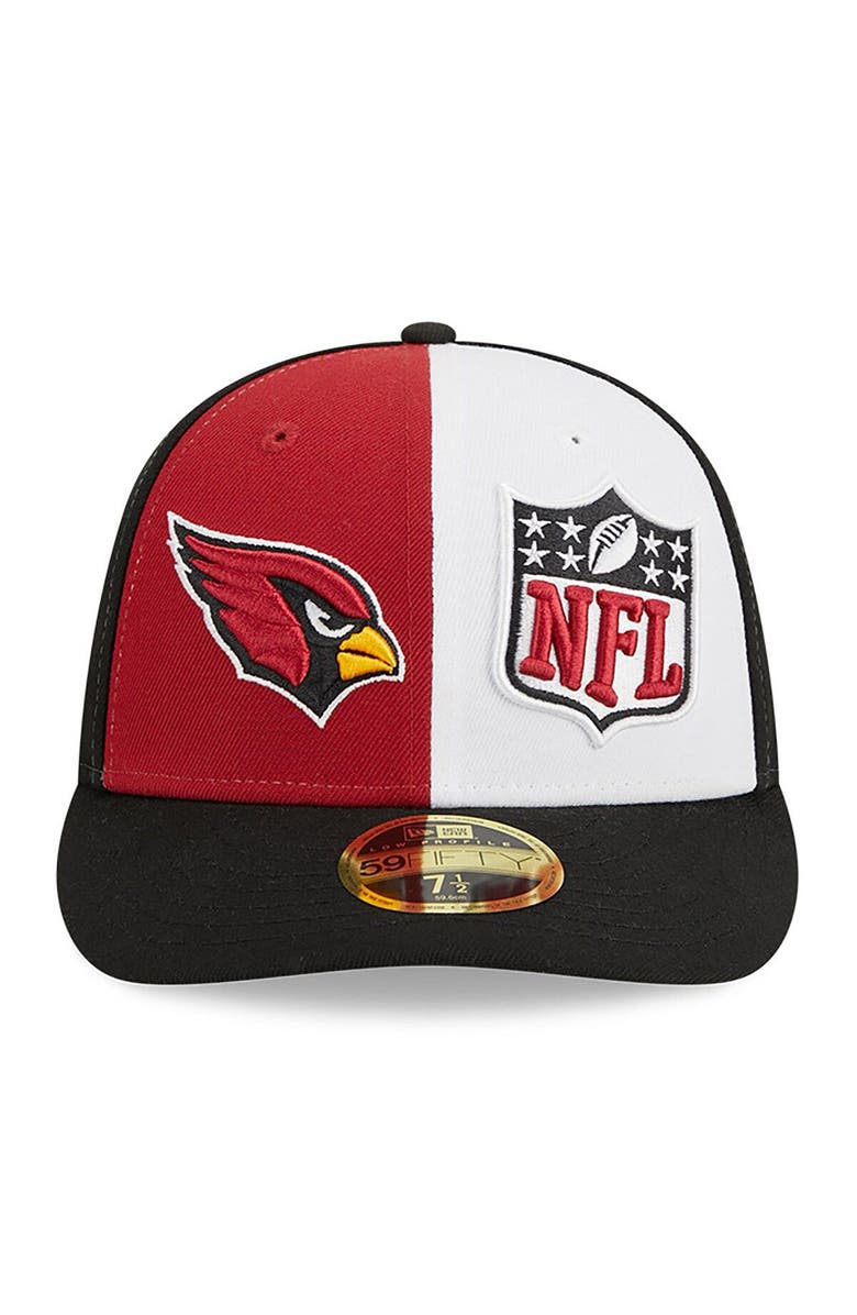 New Era Men's New Era Cardinal/Black Arizona Cardinals 2023 Sideline Low Profile 59FIFTY Fitted Hat, Alternate, color, Cardinal