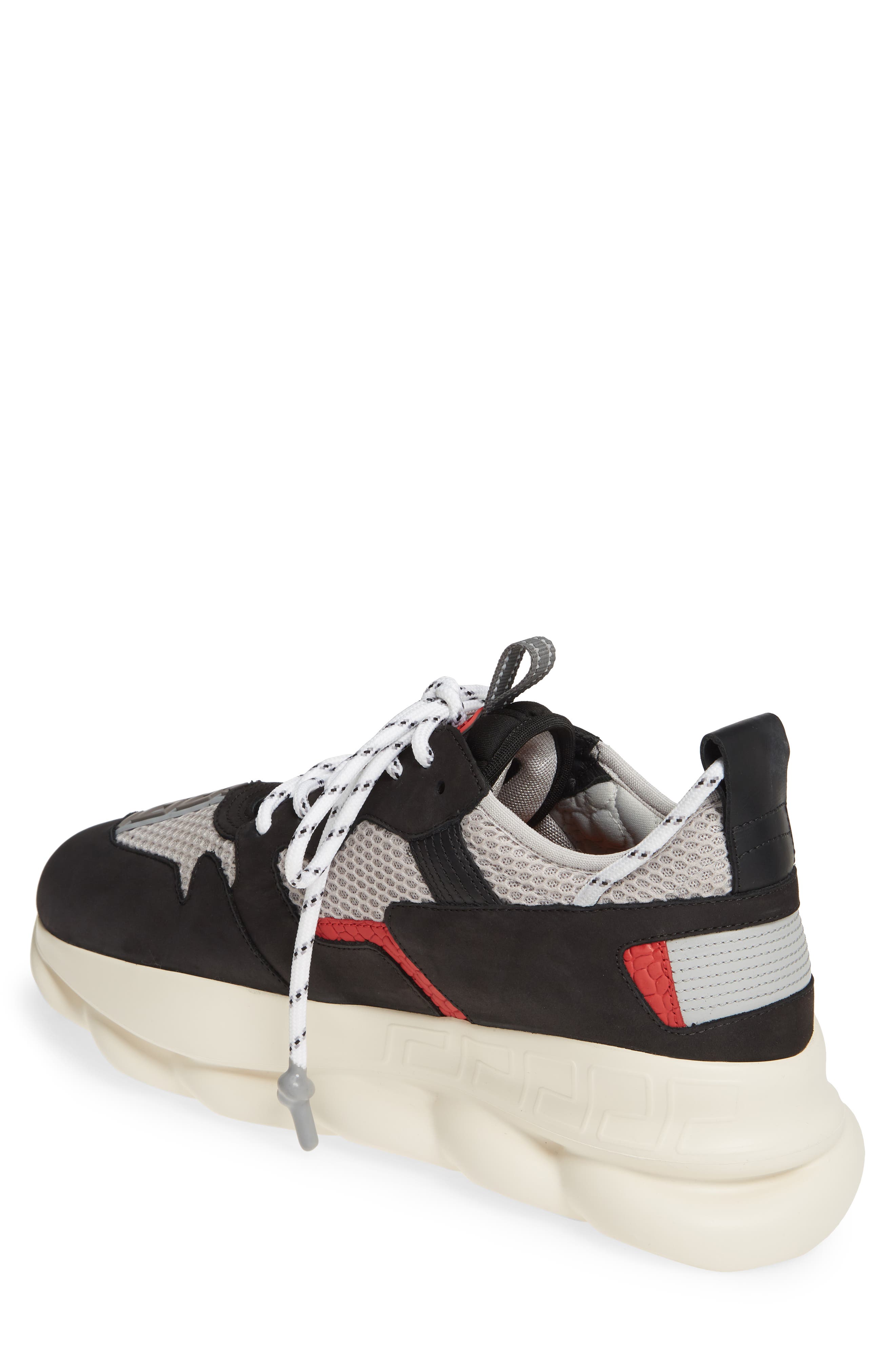 Versace Chain Reaction Sneaker, Alternate, color, 
