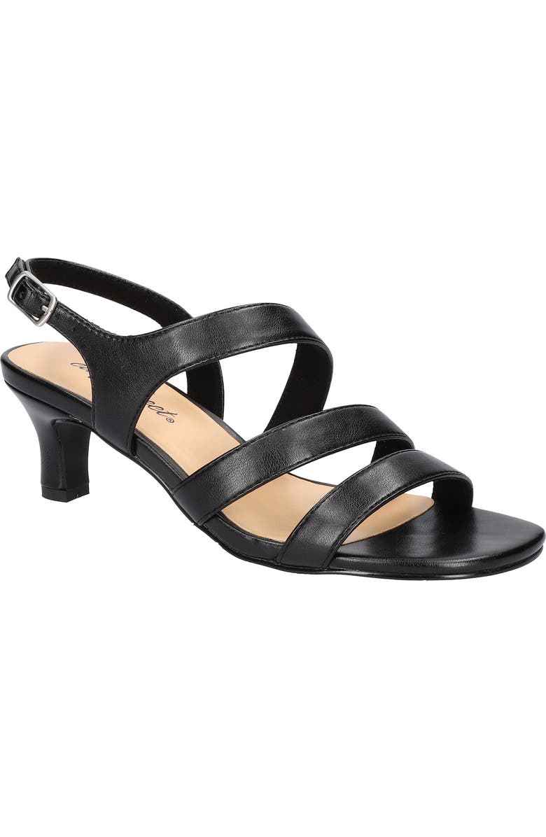 EASY STREET Como Strappy Sandal, Main, color, Black