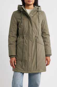 Sam Edelman Faux Shearling Lined Anorak