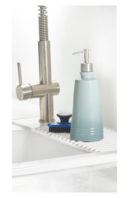 Le Creuset Stoneware Signature 20-0z. Soap Dispenser In Sea Salt