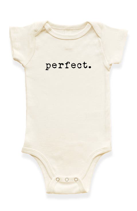 Perfect Organic Cotton Baby Bodysuit