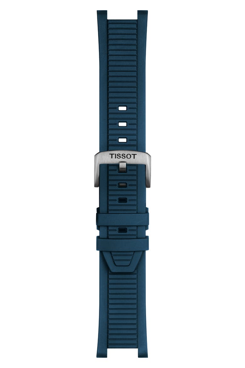 T-Race Chronograph Watch, 45mm, Alternate, color, BLUE