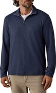 Faherty Movement Quarter Zip Pullover