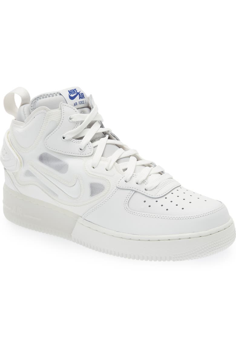 Nike Air Force 1 Mid React Basketball Shoe, Main, color,