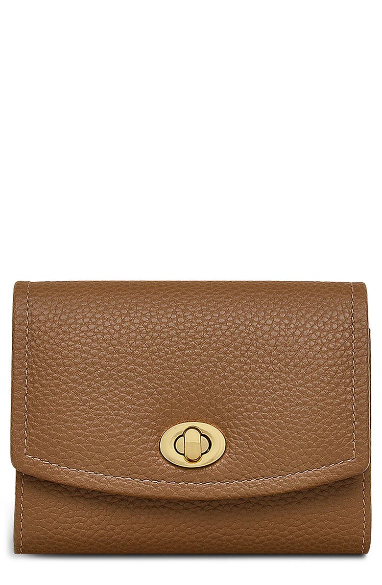Radley Carpenter Yard Flapover Wallet, Main, color, Milka