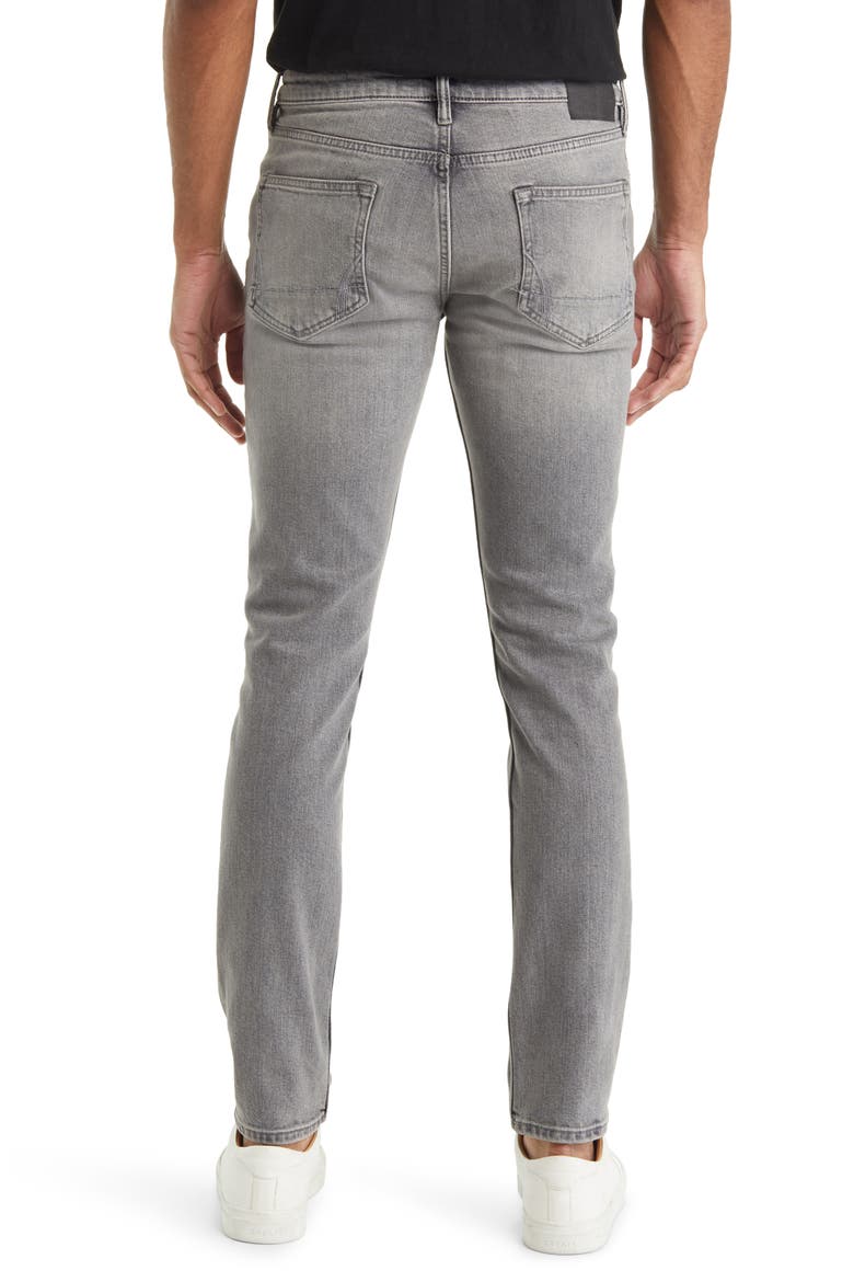 Rex Slim Fit Jeans, Alternate, color, MID GREY