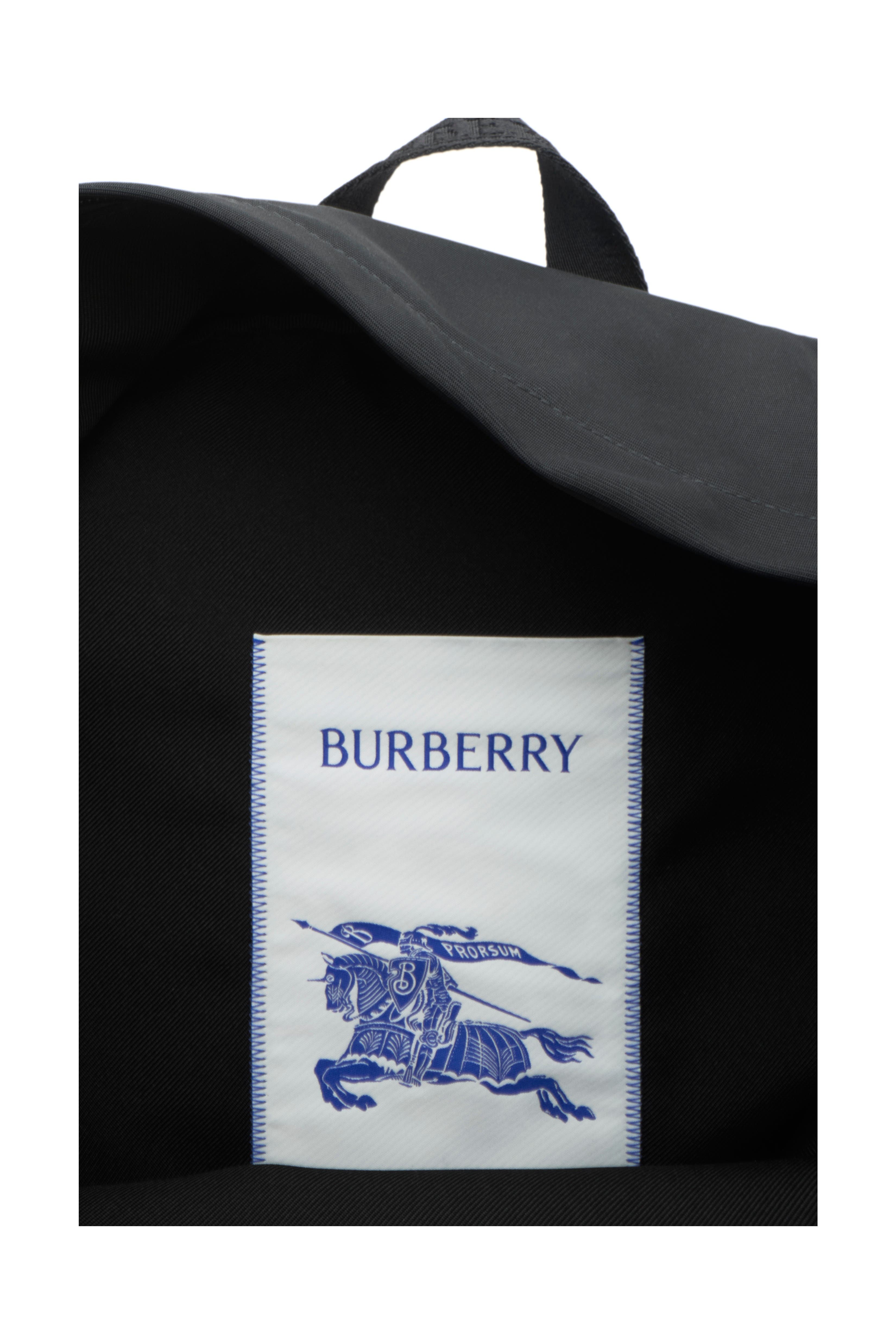 Burberry Orkney Backpack, Alternate, color, Black