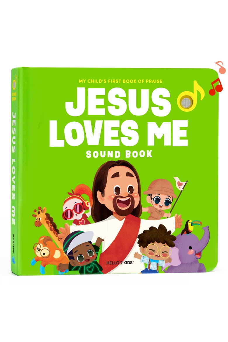 Jesus Loves Me Sound Book, Main, color, Multicolored