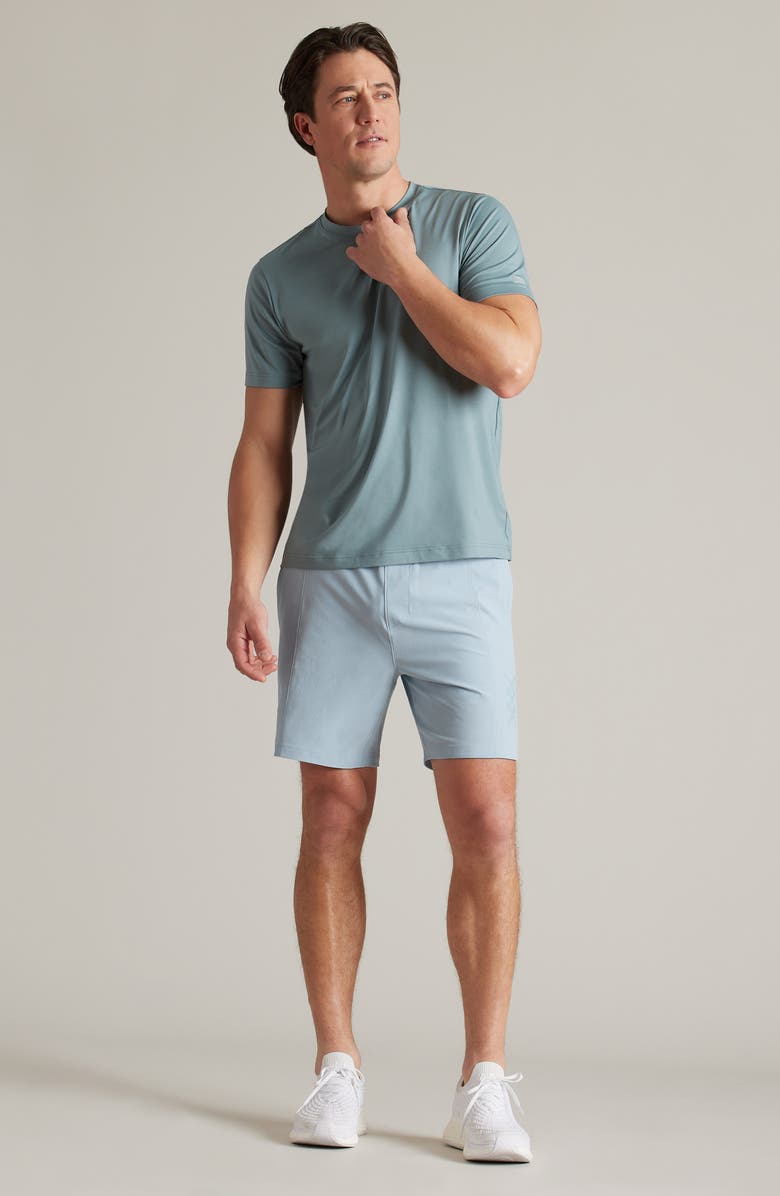 Rhone Backspin 7-Inch Lined Shorts, Alternate, color, Arctic Blue