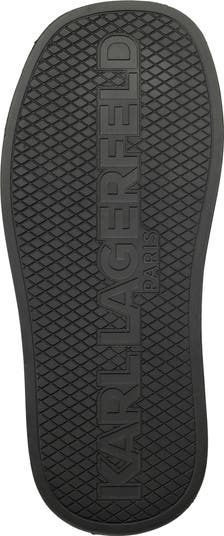Opal Studs Platform Slide Sandal