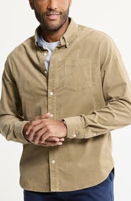 JACHS Corduroy Stretch Shirt Jacket