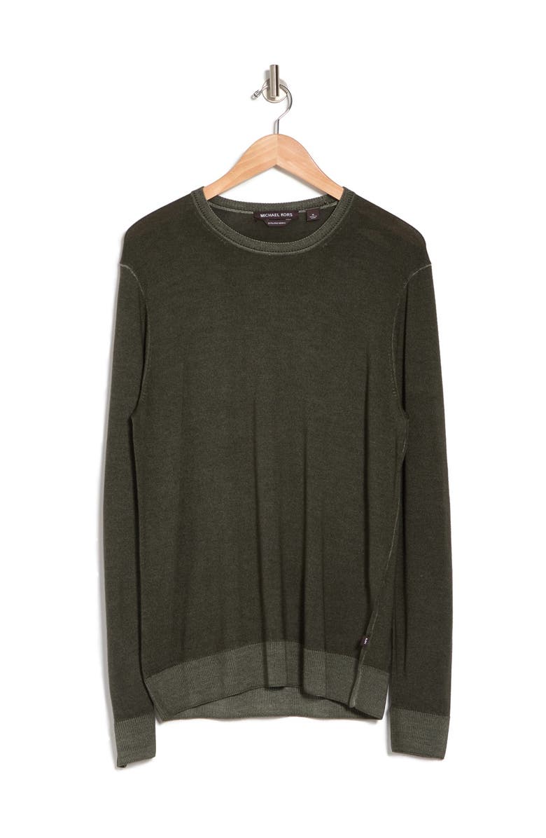 Michael Kors Merino Wool Crew Neck Sweater, Alternate, color,