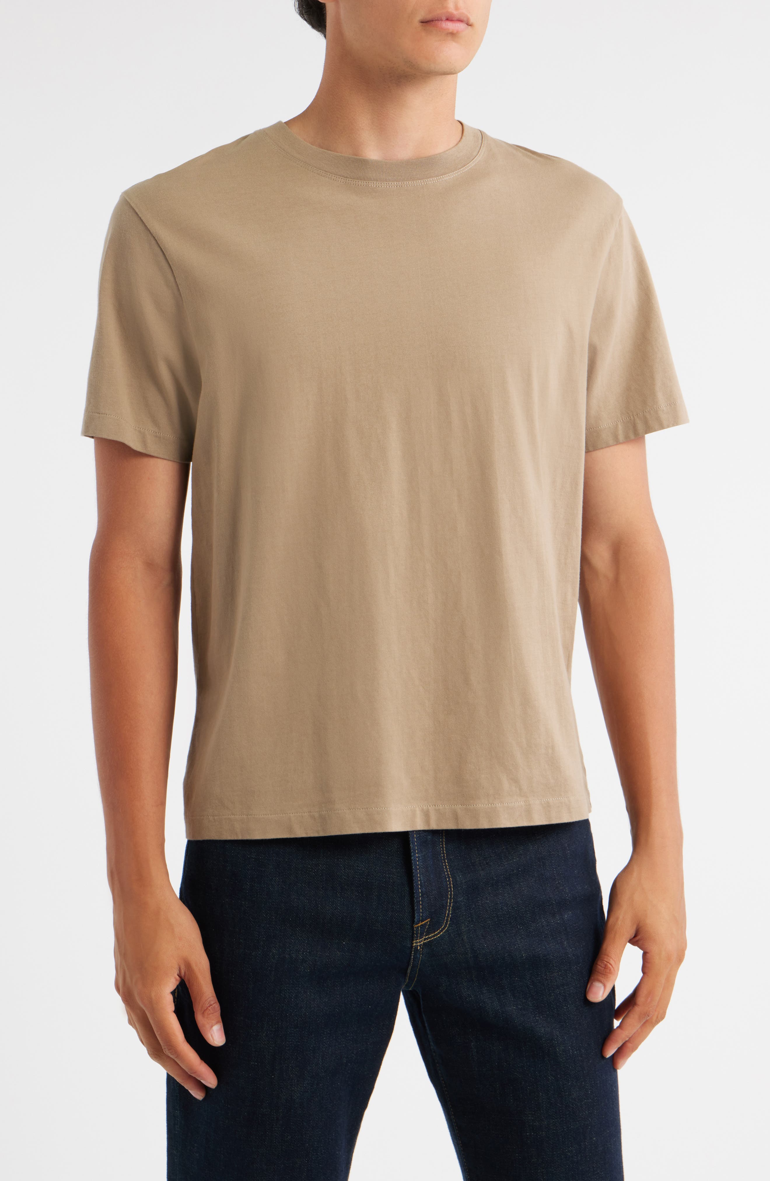 FRAME Logo Cotton T-Shirt