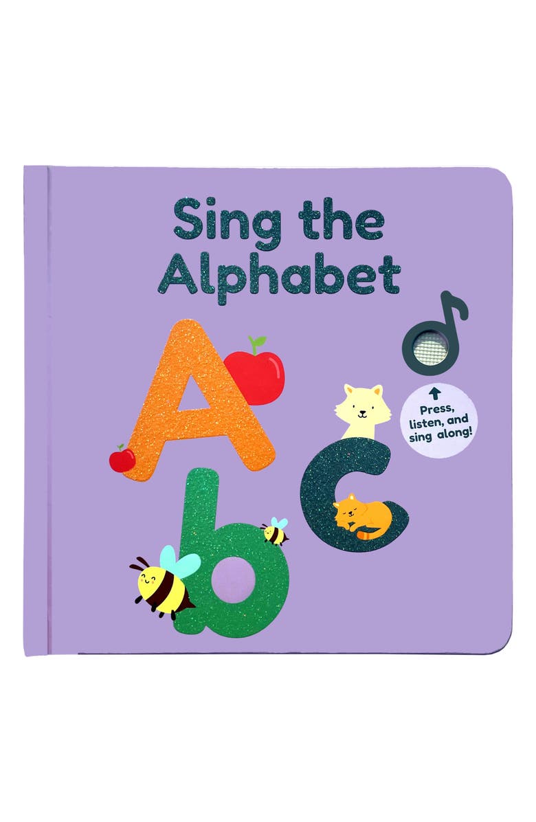 CALIS BOOKS 'Sing the Alphabet' Sing-Along Board Book, Main, color, Violet