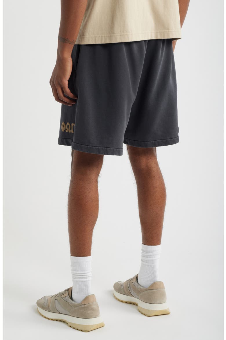 Classic Cotton Fleece Shorts, Alternate, color, WASHED IRON GREY