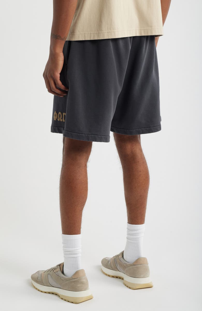 Fear of God Essentials Classic Cotton Fleece Shorts, Alternate, color, Washed Iron Grey